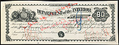 Cancelled Land Scrip for 80 dollars, June 23, 1894, RG15-D-II-8-f, volume 1395.