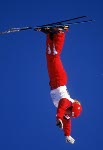 Canada's Caroline Olivier competes in the Freestyle ski event at the 1998 Nagano Olympic Games. (CP Photo/ COA)