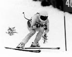 Canada's Anne Heggtveit participates at the 1960 Squaw Valley Olympics, winning a gold medal in the alpine ski slalom event. (CP Photo/COA)