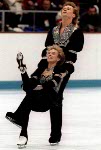 Canada's Kris Wirtz and Sherry Ball compete in the figure skating event at the 1992 Albertville Olympic winter Games. (CP PHOTO/COA/Scott Grant)