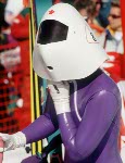 Canada's Vincent Poscente preparing for competition  in the speed skiing event at the 1992 Albertville Olympic winter Games. (CP PHOTO/COA/Scott Grant)