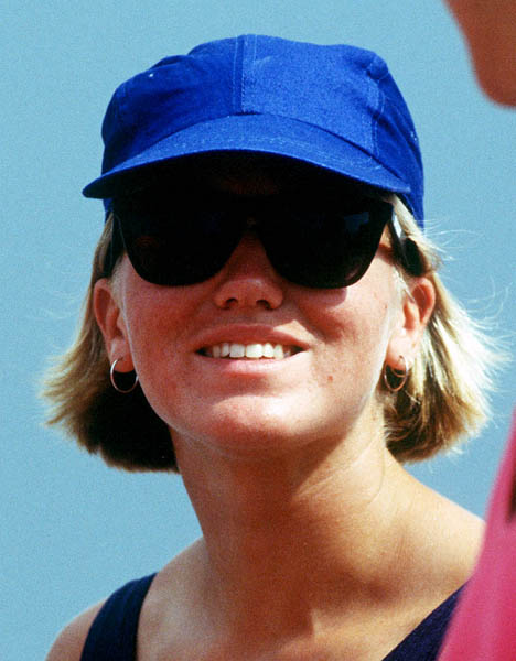 Leslie-Anne Young du Canada aux Jeux olympiques de Barcelone de 1992. (Photo PC/AOC)