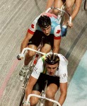 Canada's Gianni Vignaduzzi competing in the cycling event at the 1988 Olympic games in Seoul. (CP PHOTO/ COA/ F.S.Grant)