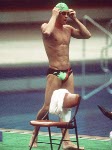 Canada's Don Haddow competing in the swimming event at the 1988 Olympic games in Seoul. (CP PHOTO/ COA/ Cromby McNeil)