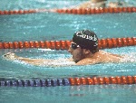 Canada's Don Haddow competing in the swimming event at the 1988 Olympic games in Seoul. (CP PHOTO/ COA/ Cromby McNeil)