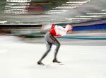 Canada's Gaetan Boucher participates in the speedskating event at the 1976 Winter Olympics in Innsbruck. (CP Photo/COA)
