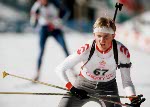 Ken Karpoff du Canada participe au biathlon aux Jeux olympiques d'hiver de Calgary de 1988. (Photo PC/AOC)