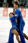 Canada's Barbara Underhill and Paul Martin compete in the figure skating-pairs event at the 1984 Sarajevo Olympic winter Games. (CP PHOTO/COA/Tim O'lett)