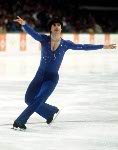 Canada's Jaimee Eggleton competes in the figure skating event at the 1984 Sarajevo Winter Olympics.  (CP PHOTO/ COA/ Crombie McNeil)