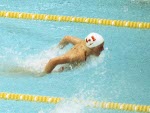 Canada's Wendy Quirk competes in the swimming event at the 1976 Summer Olympic games in Montreal. (CP Photo/COA/RW).
