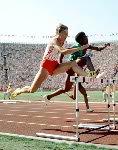 Canada's Sylvia Forgrave participates in an athletics event at the 1984 Olympic games in Los Angeles. (CP PHOTO/ COA/JM)