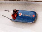 Canada's two-man bobsleigh team competes in the at the 1980 Lake Placid Winter Olympics. (CP PHOTO/ COA)