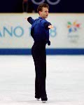 Canada's Jeff Langdon competes in the figure skating event at the 1998 Nagano Winter Olympics. (CP Photo/ COA)