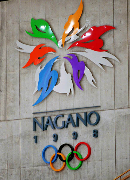 Official logo of The 1998 winter Olympic Games in Nagano. (CP Photo/ COA/F. Scott Grant)