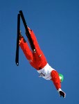 Canada's Caroline Olivier competes in the Freestyle ski event at the 1998 Nagano Olympic Games. (CP Photo/ COA)