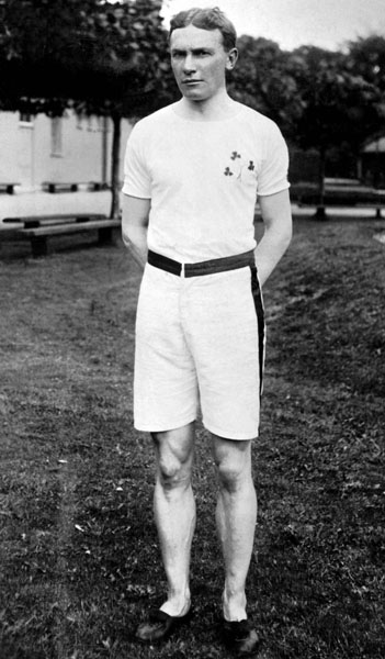 Canada's Robert Kerr is a gold and bronze medalist respectively in the 200m and the 100m athletics events at the 1908 London Olympics. (CP Photo/COA)