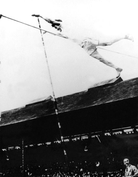 Canada's Mr. Picard participating in the athletics event at the 1928 Amsterdam Olympics. (CP Photo/COA)