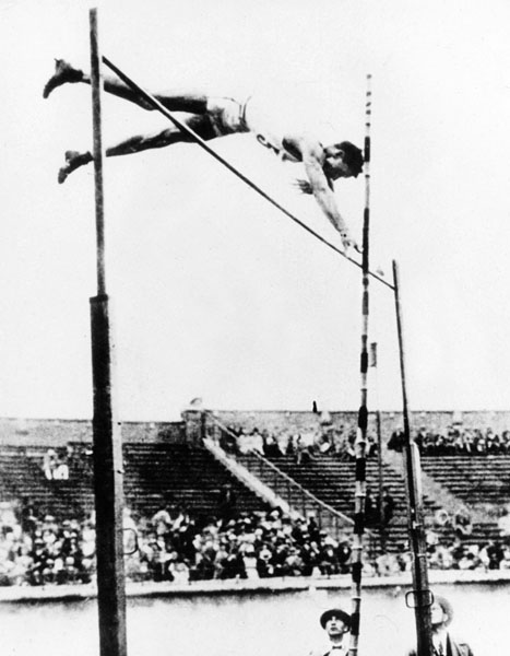 Canada's Mr. Picard participating in the athletics event at the 1928 Amsterdam Olympics. (CP Photo/COA)
