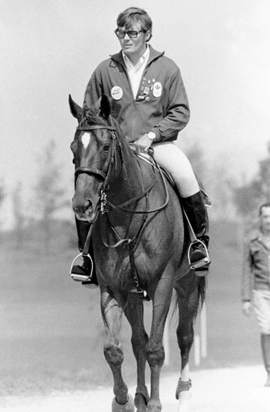 Canada's Jim Day competes in an equestrian event at the 1968 Mexico City Olympics. (CP Photo/COA)