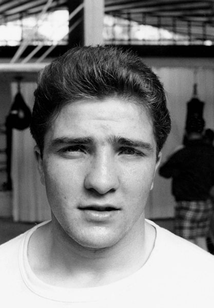 Canada's Donato Paduano participates in the boxing event at the 1968 Mexico City Olympics. (CP Photo/COA)