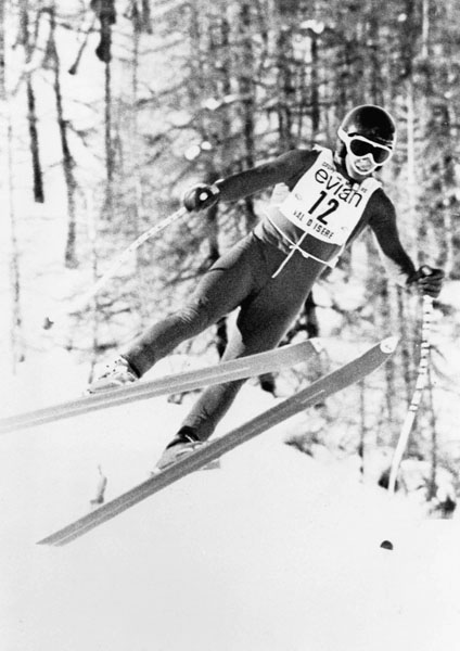 Canada's Jim Hunter competes in the alpine ski event at the 1976 Winter Olympics in Innsbruck. (CP Photo/ COA)