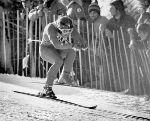 Canada's David Murray competes in the alpine ski event at the 1980 Winter Olympics in Lake Placid. (CP Photo/COA)