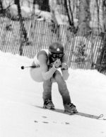 Canada's David Murray competes in the alpine ski event at the 1980 Winter Olympics in Lake Placid. (CP Photo/COA)