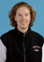 Lindsay Alcock du Canada, membre de l'quipe de skeleton aux Jeux olympiques de Salt Lake City de 2002. (PHOTO PC/AOC)
