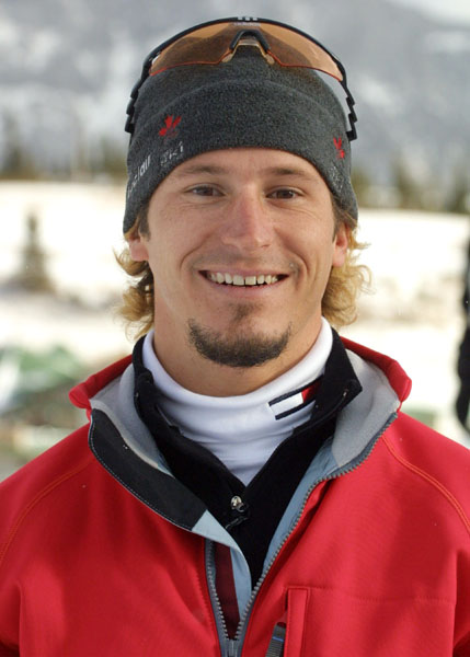 Canada's Andrew Capicik, part of the freestyle ski team at the 2002 Salt Lake City Olympic winter  games. (CP Photo/COA)