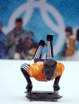 Richard Pascal du Canada, membre de l'quipe de skeleton aux Jeux olympiques de Salt Lake City de 2002. (PHOTO PC/AOC)