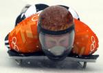 Canada's Richard Pascal, part of the skeleton team at the 2002 Salt Lake City Olympic winter  games. (CP Photo/COA)