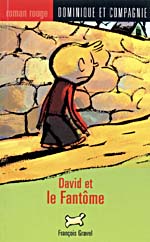 Cover of book, DAVID ET LE FANTÔME