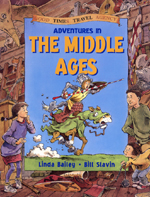 Cover of book, ADVENTURES IN THE MIDDLE AGES