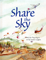 Couverture du livre, Share the Sky