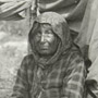 Photograph of an unidentified Aboriginal woman, New Brunswick House, July 1906