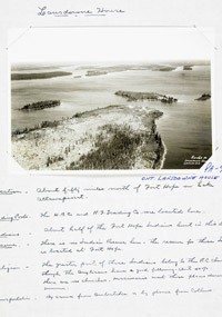 The photographs taken during the Moose Factory and Moosonee trip for the adhesions to Treaty 9 in the summer of 1935 were probably by Commissioner H.N. Awrey. This file was formerly part of the Red Series, RG 10, vol. 3034, file 235,225, part C, and was later transferred to the Photo Division, accession 1971-205. The images in the RG 10 file are copies of the original photographs. 3 pages