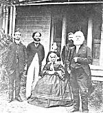 Photo of Suzanna and J.W. Dunbar Moodie and family