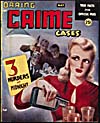 Cover of pulp magazine, DARING CRIME CASES, volume 5, number 26 (May 1947)