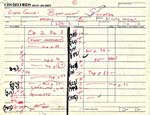 CBS job sheets for BEETHOVEN'S PIANO SONATA IN C MAJOR, OP. 2, NO. 3