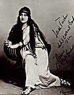 Photograph of Sarah Fischer as Pamina in THE MAGIC FLUTE, 1922