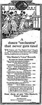 Advertisement for Eckstein's recording of Lt. Gitz Rice's BURMAH MOON