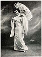 Portrait de Florence Easton dans le rôle de Cio-Cio-San dans MADAMA BUTTERFLY, Metropolitan Opera
