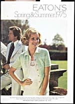 Image de la couverture du catalogue Eaton's Spring and Summer 1975