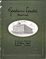 Cover image from Goodwin's Fall and Winter 1911-12
