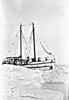 Photograph: The RCMP vessel "St. Roch" in the ice