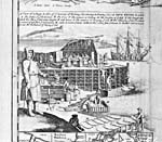 Image : La pêche, le traitement et le séchage de la morue au début du XVIIIe siècle