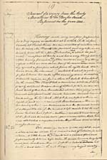 Image : Page de titre du journal qu'a écrit Fraser lors de son voyage de 1808