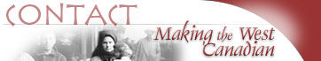 Contact - Making the West Canadian
