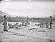 Athabasca survey party near Jasper House, Alberta, 1871
