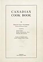 Title page of cookbook, CANADIAN COOK BOOK
